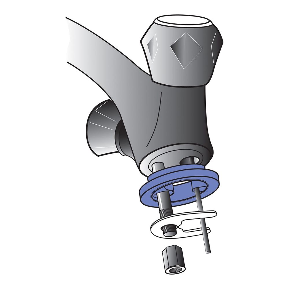 Split Klick Monobloc Washer (Single Bar) SK3/001 Arctic Hayes